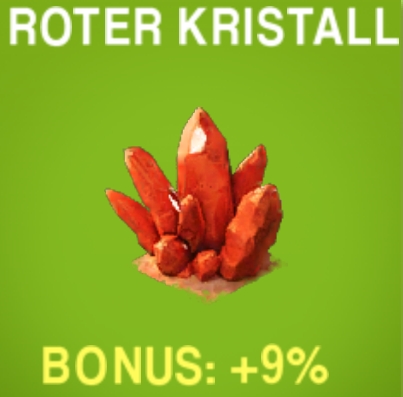 Roter Kristall         